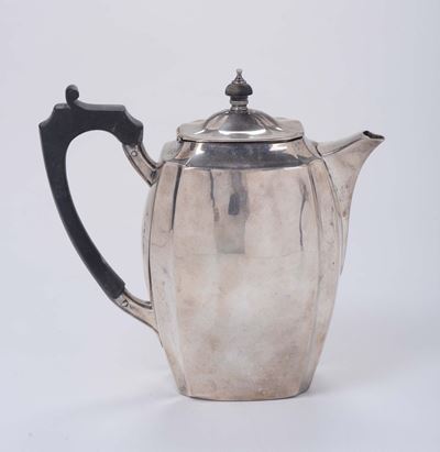 Caffettiera in Argento, Londra Inizio XX Secolo