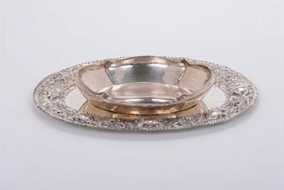 Vassoio e Ciotola in Argento