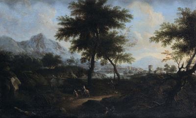 Scuola Romana del XVII Secolopaesaggio