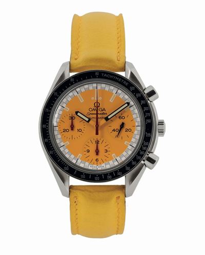 Omega, Speedmaster, Automatic, Ref. 1750032. Orologio da Polso in Acciaio con Cronografo a Pulsan...