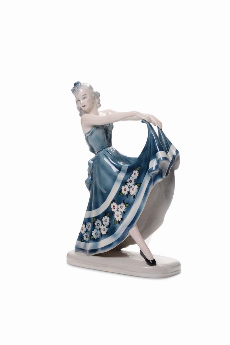 Goldscheider, USA Ballerina  - Asta Arti Decorative del XX secolo - Cambi Casa d'Aste