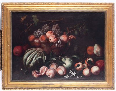 Scuola Toscana del XVII Secolonatura Morta di Frutta