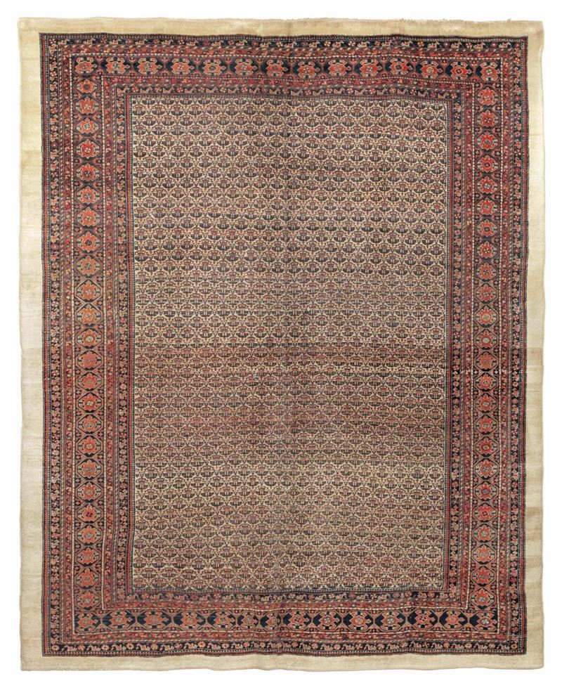A Hamadan rug, west Persia, late 19th century. Perfect condition.  - Auction Fine Carpets - Cambi Casa d'Aste