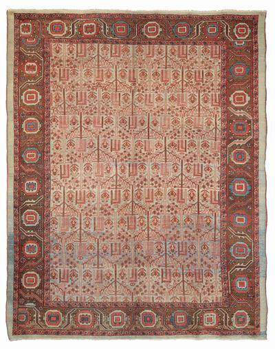 Tappeto Nord Ovest Persia Bakshaish Fine XIX Secolo