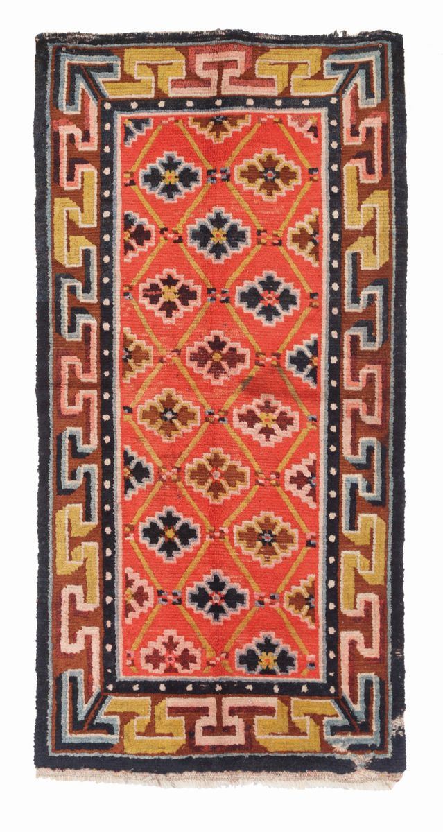 A Tibetan rug, early 20th century  - Auction Fine Carpets - Cambi Casa d'Aste
