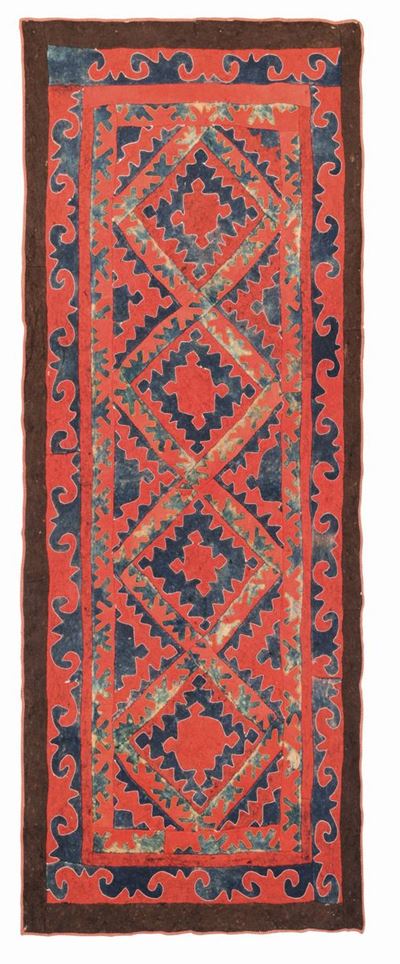 Feltro Laka, Uzbekistani Fine XIX