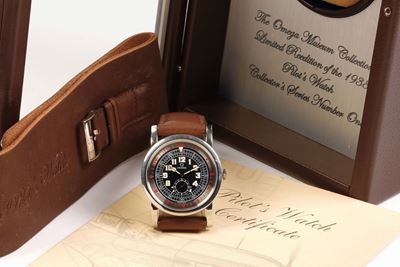 Omega, Pilotwatch, The Omega Museum Collection, Ref 167.2000, No. 1708/4938, Collector Series Num...