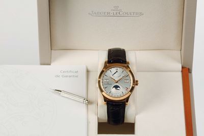 Jaeger Lecoultre, Master Control Calendar 1000, Ref. 147241s, Orologio da Polso, in Oro Rosa 18k,...