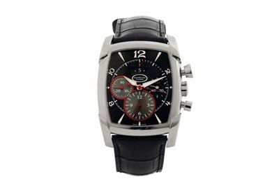 Parmigiani Fleurier, Kalpagraph, Cassa No. 29770, Orologio da Polso, in Acciaio, di Forma Tonneau...