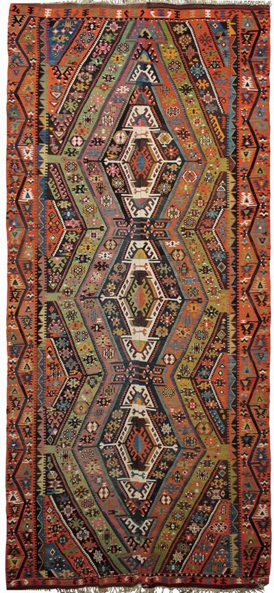 Kilim Reyhanu Anayolia Fine XIX Inizio XX Secolo