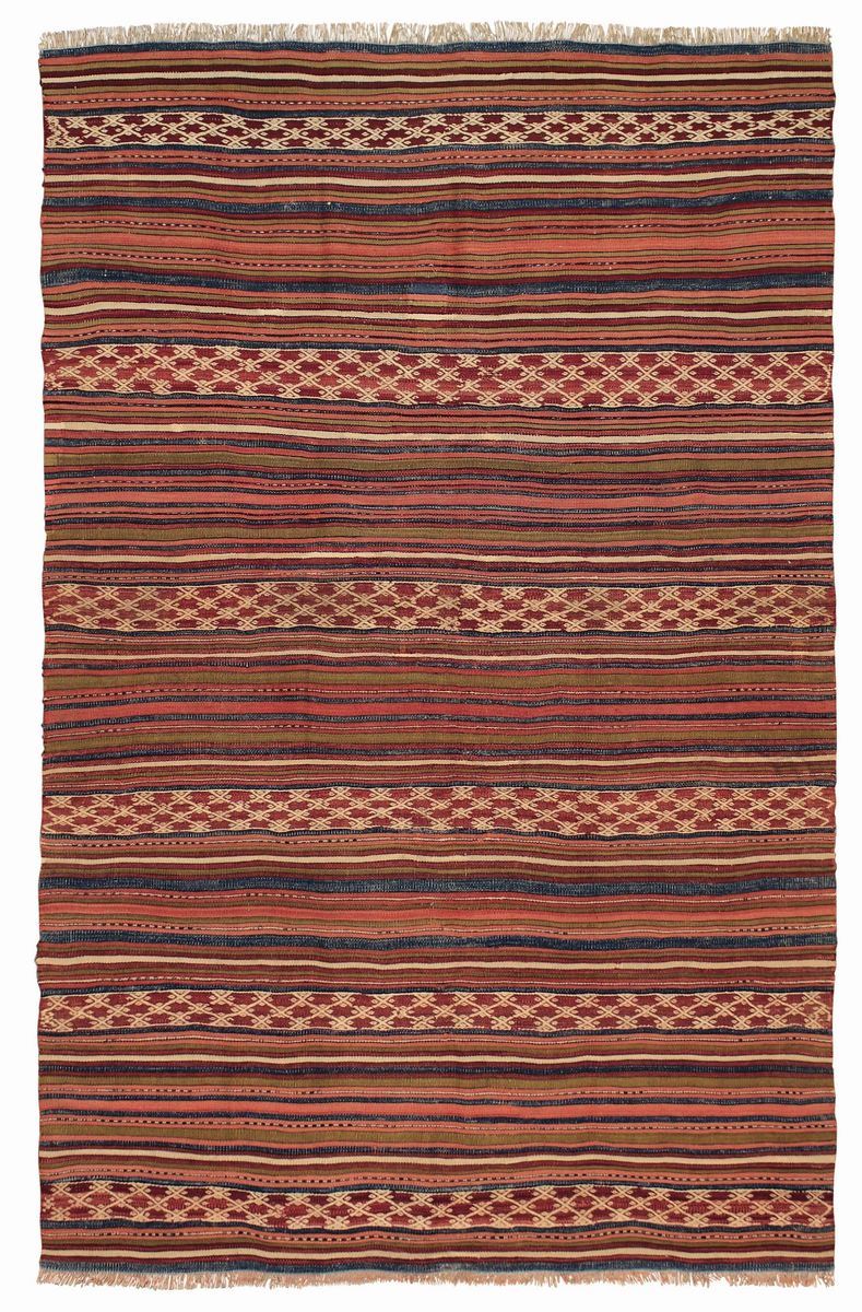 A Kilim Konya, Anatolia, early 20th century. Perfect condition  - Auction Fine Carpets - Cambi Casa d'Aste
