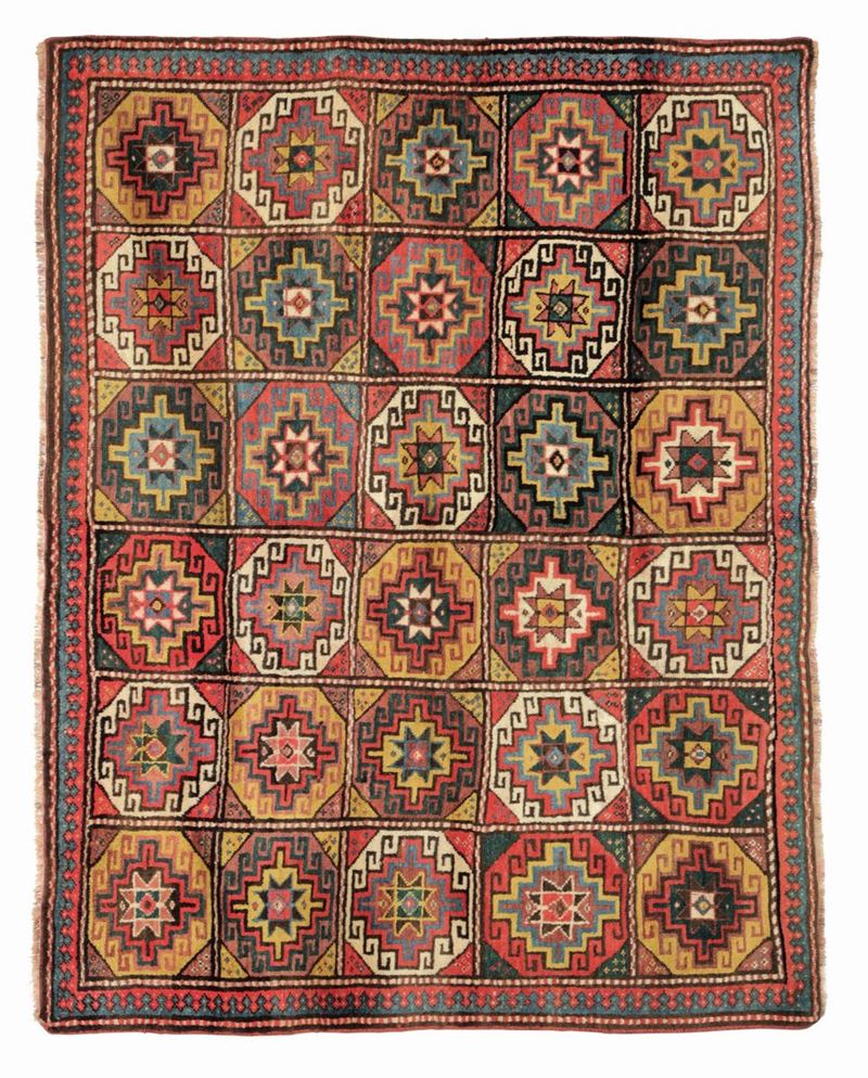 A caucasian rug, early 20th century. Perfect condition  - Auction Fine Carpets - Cambi Casa d'Aste