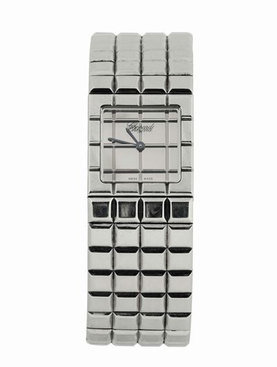 Chopard, Ginevra, Orologio da Polso, in Acciaio, da Donna, al Quarzo con Bracciale Chopard. Reali...