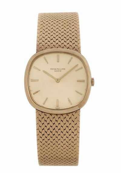 Patek Philippe, Geneve, Ref. 3544, Cassa No. 2679384, Orologio da Polso, in Oro Bianco 18k con Br...