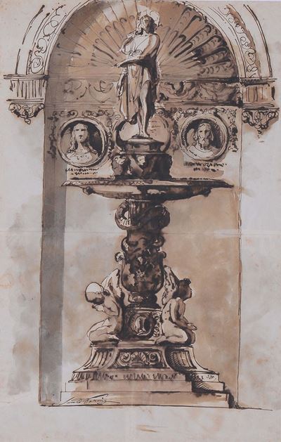 Santo Varni (1807-1885)elementi Architettonici