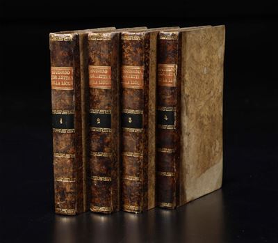 Spotorno, Giambattistastoria Letteraria della Liguria, Tomo I-IV, Genova, Ponthenier, 1826