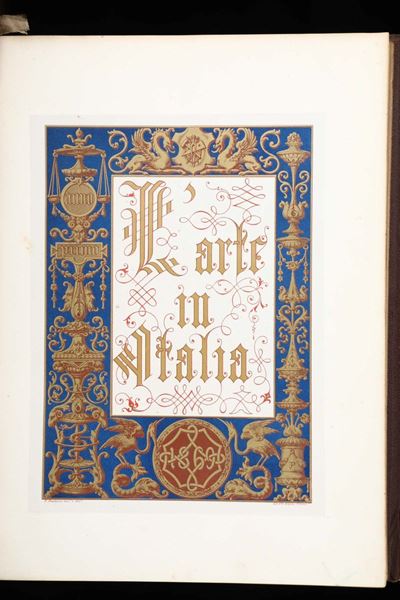 Torino-accademia di Belle Artil'arte in Italia, Rivista Mensile di Belle Arti Diretta da Carlo Fe...