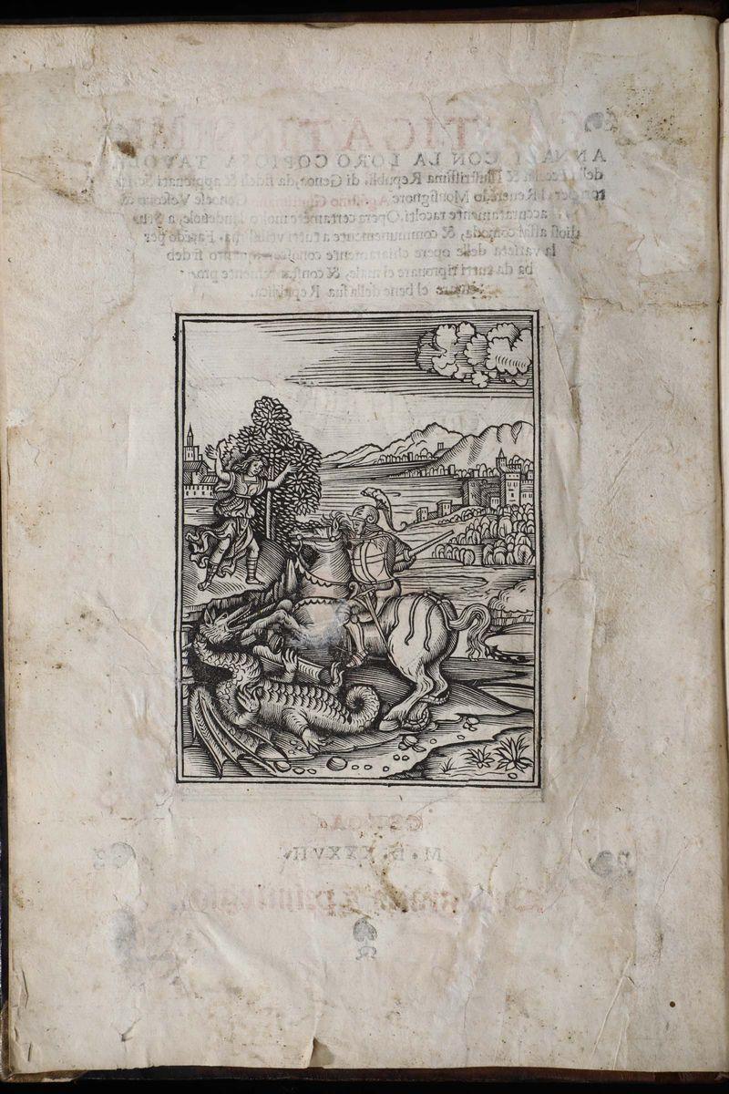 Giustiniani,agostinocastigatissimi Annali con la Loro Copiosa Tavola..genova, Antonio Bellone, 15...