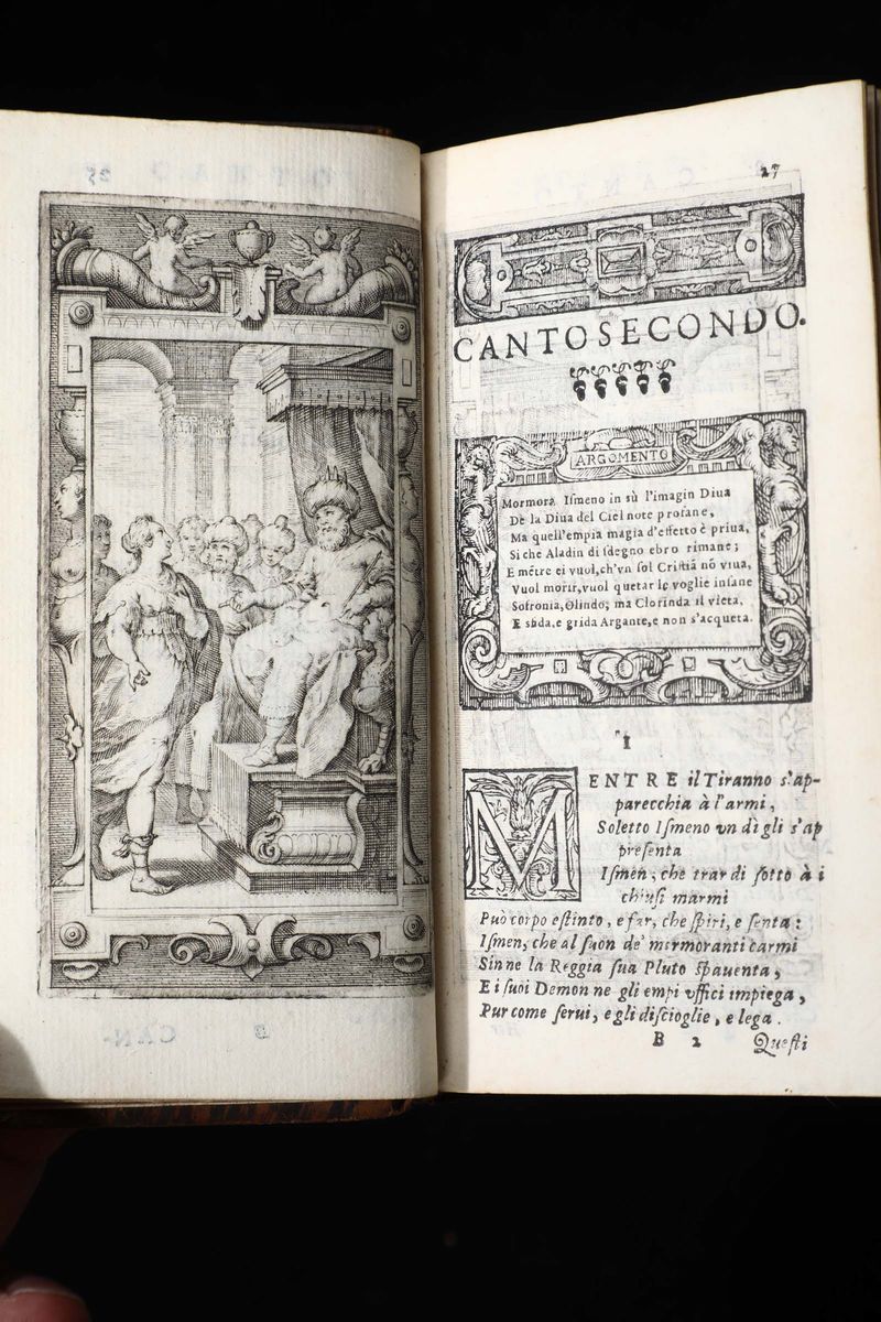 Tasso,torquatola Gierusalemme di Torquato Tasso con gli Argomenti del Sig Gio.vincenzo Imperiale ...