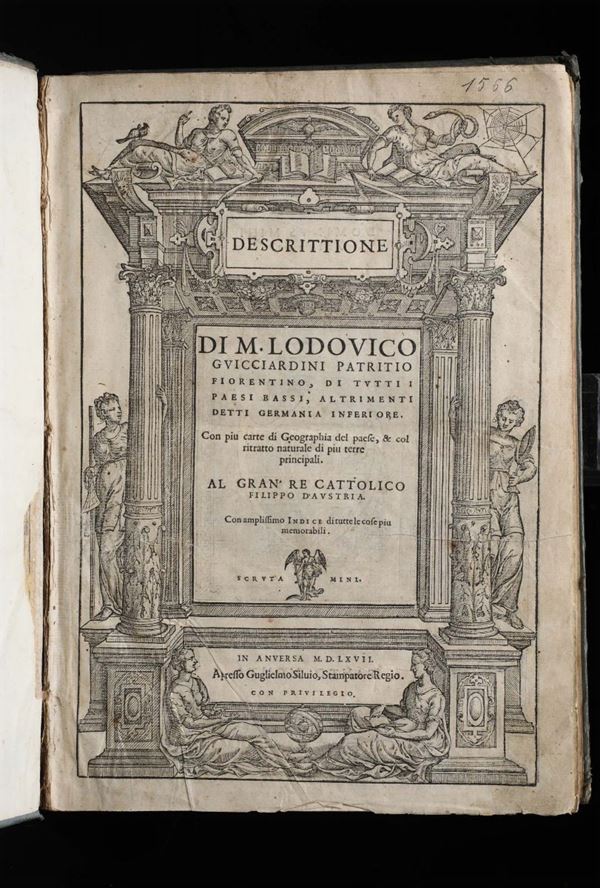 Guicciardini, Lodovico Di M. Lodovico Guicciardini patritio fiorentino, di tutti i Paesi Bassi..In Anversa, Gugliemo Silvio, 1567