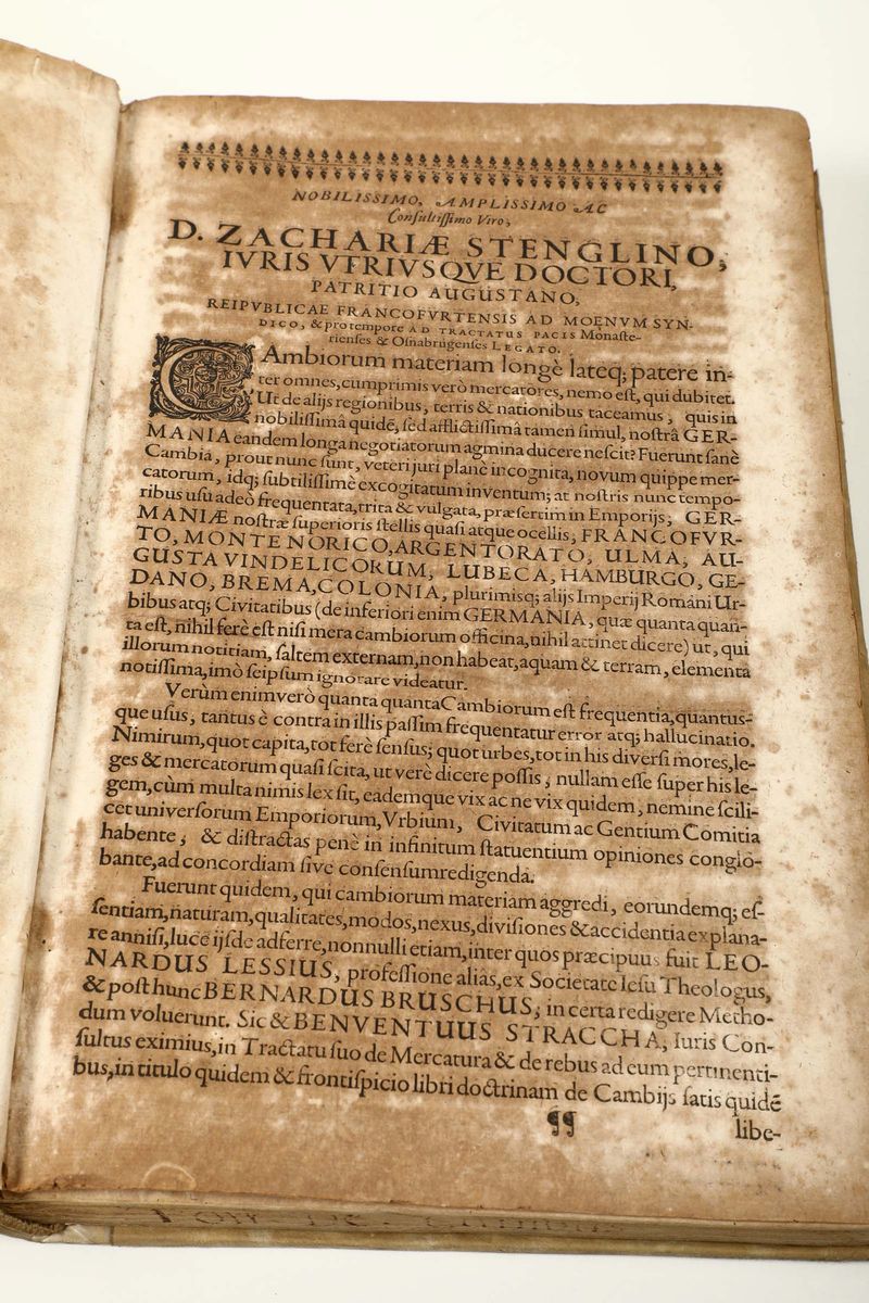 Della Torre, Raffaeletractatus De Cambiis, Francoforte, Joannis Beyeri, 1645
