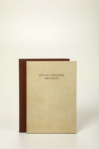 Mardersteig-cento Amici/poliziano, Angelo-guttuso Renatodella Congiura dei Pazzi, Verona, Marders...