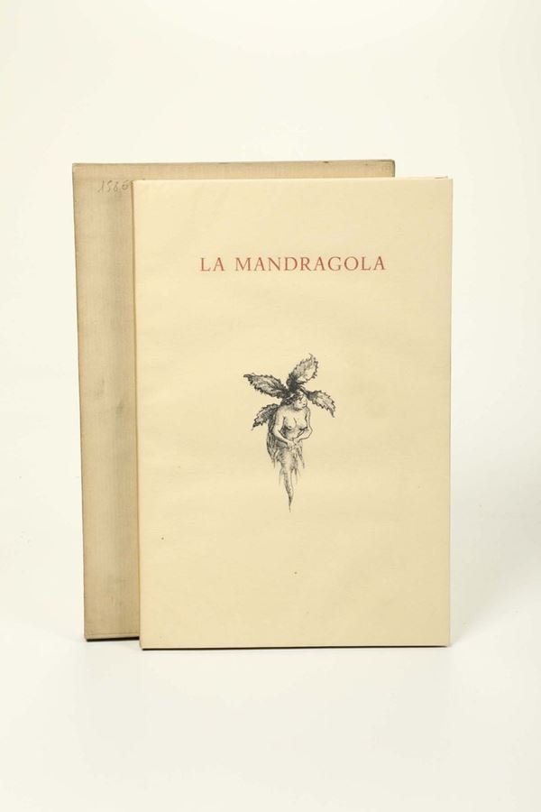 Marderstieg- Cento Amici/ Macchiavelli, Nicolò-Bartoli, Amerigo La mandragora. Commedia, Verona, Mardersteig, 1957