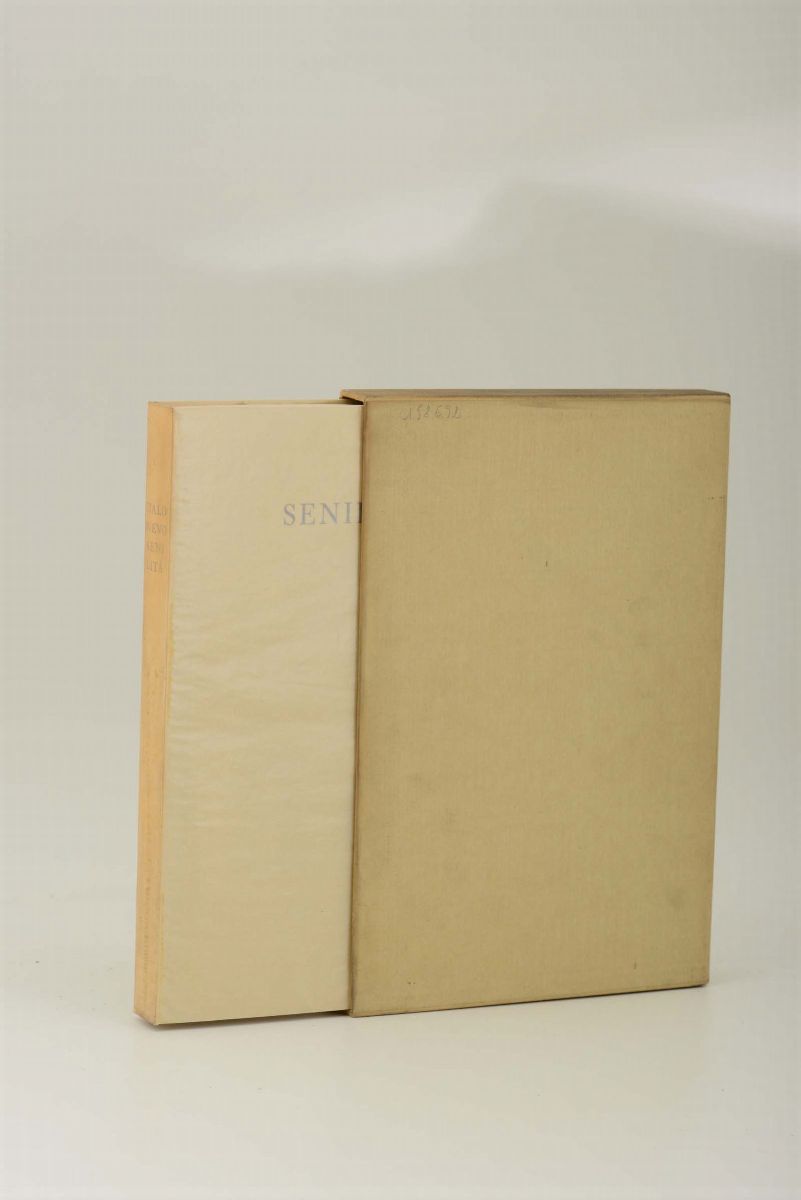 Mardersteig- Cento Amici/ Svevo, Italo- Porzano, Giacomosenilità, Verona, Mardersteig, 1964