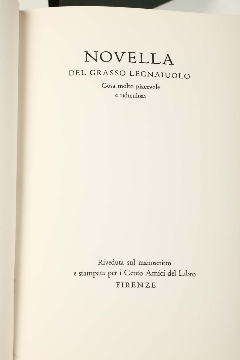 Mardersteig- Cento Amici/ Zetti, Italonovella del Grasso Legnaiuolo. Cosa Molto Piacevole e Ridic...