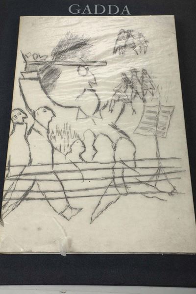 Mardersteig /cento Amici- Gadda, Carlo Emilio- Maccari, Minoun Concerto di Centoventi Professori,...