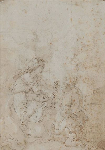 Scuola Italiana del XVII Secolosacra Famiglia