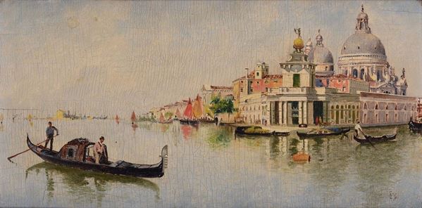 Anonimo del XIX secolo Veduta di Venezia