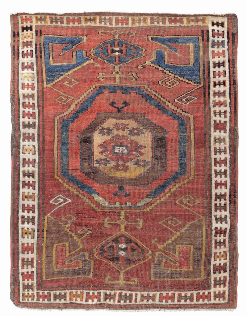 A Karapinar rug, central Anatolia, late 19th century  - Auction Fine Carpets - Cambi Casa d'Aste
