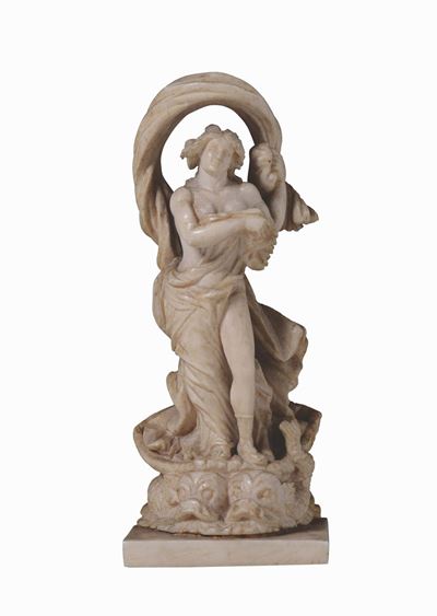 Venere in Avorio Scolpito, Germania XVIII Secolo