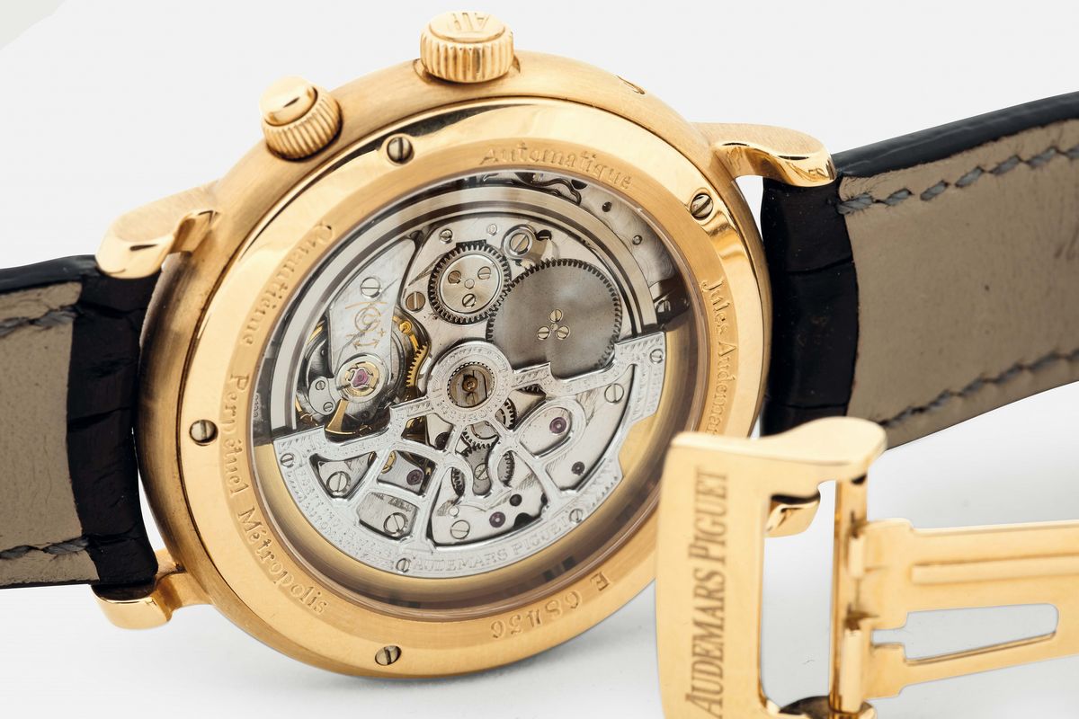 Audemars Piguet, Geneve, Jules Audemars - Metropolis - Quantième Perpétuel, Cassa No. E68436, Ref...