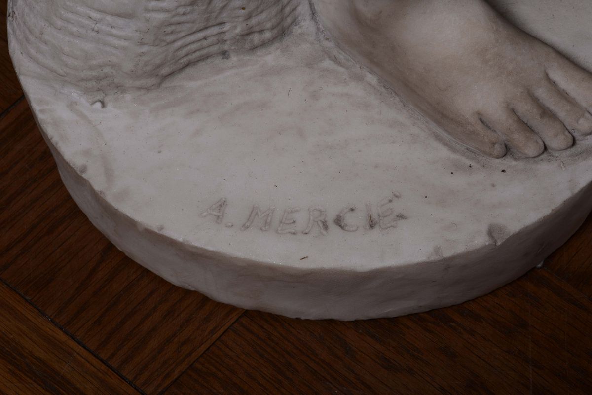 Scultura Raffigurante Guerriera di Gusto Classicistico, XIX Secolo