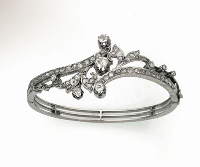 Bracciale con Diamanti di Vecchio Taglio