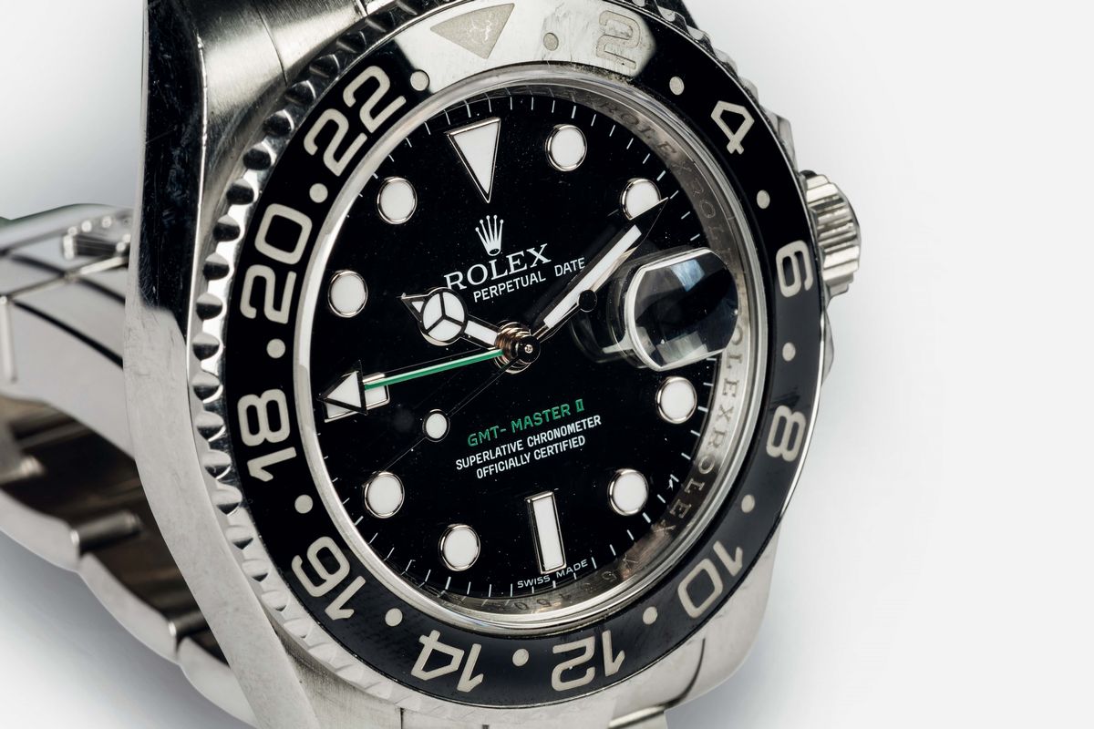 Rolex, Oyster Perpetual Date, Gmt-master II, Superlative Chronometer Officially Certified, Cassa ...