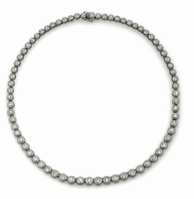Girocollo con Diamanti Taglio Brillante per Ct 3,50 Circa