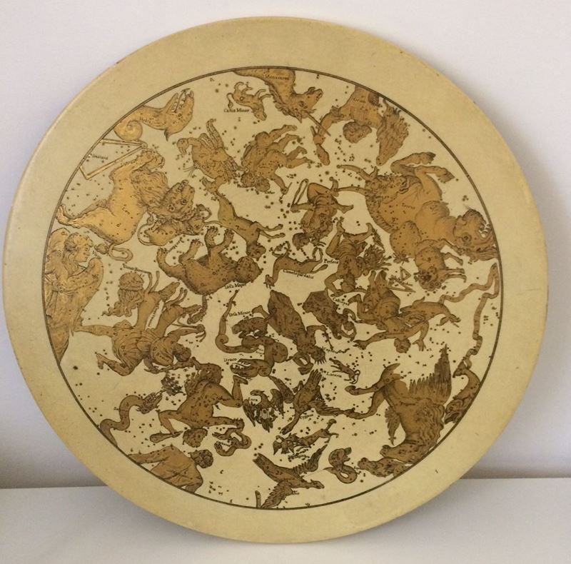 A Fornasetti table top, diameter 60cm  - Auction Design - II - Cambi Casa d'Aste
