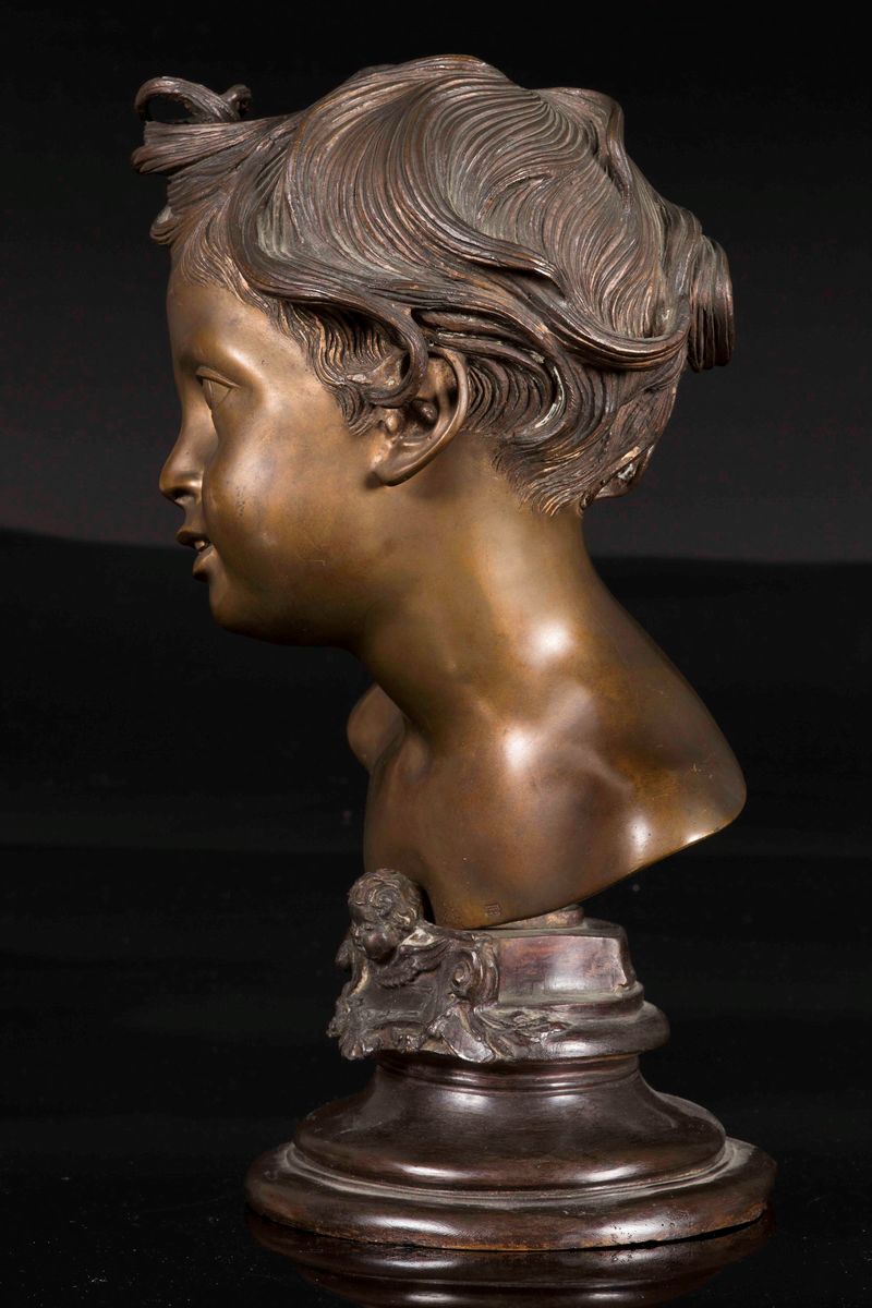 Vincenzo Gemito (1852-1929)busto di Putto