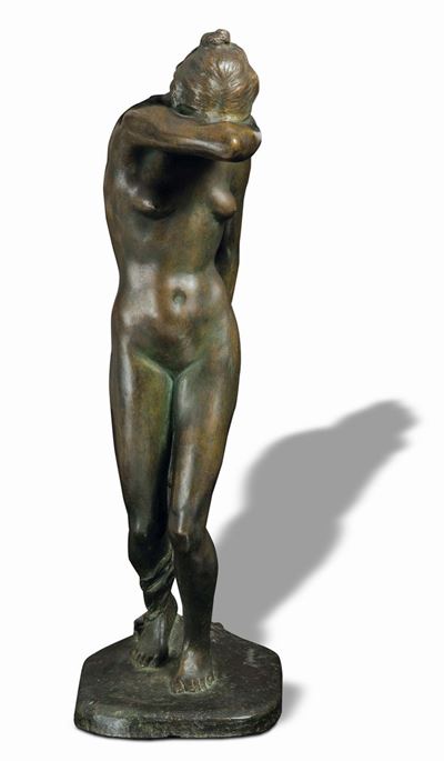 Domenico Ghidoni (1857-1920)nudo Femminile