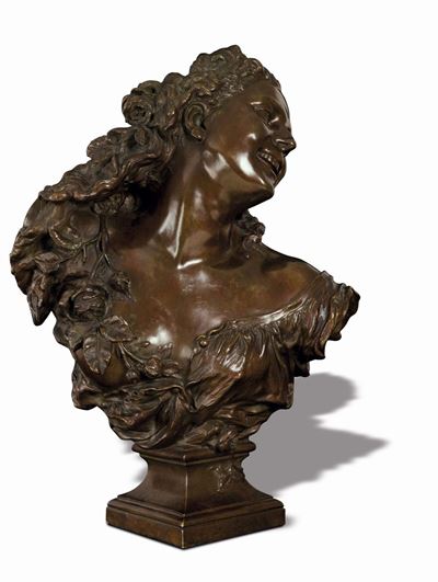 Jean Baptiste Carpeaux (1827-1875)bacchante Aux Roses