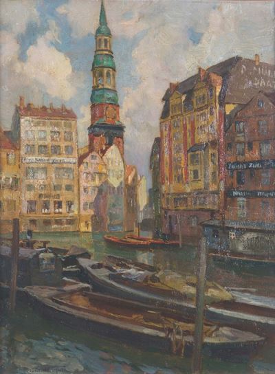 Riccardo Galli (1869-1944)canale di Asburgo