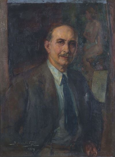 Riccardo Galli (1869-1944)autoritratto