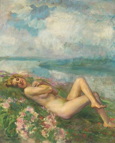 Riccardo Galli (1869-1944)sogno di Primavera