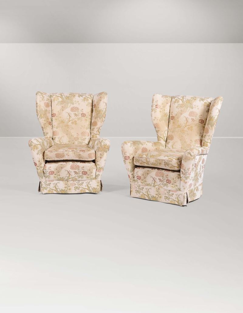 A pair of armchairs  - Auction Design - Cambi Casa d'Aste