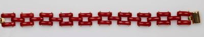 Bracciale a Nastro in Corallo