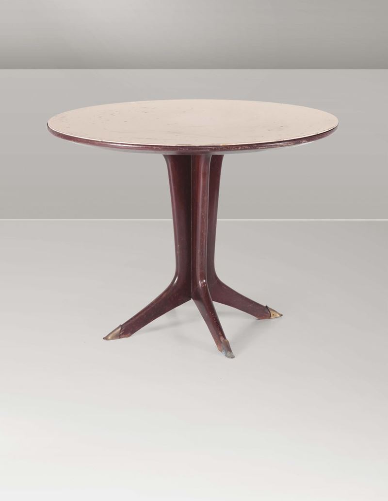 Tavolo in legno ebanizzato  - Auction Design - III - Cambi Casa d'Aste