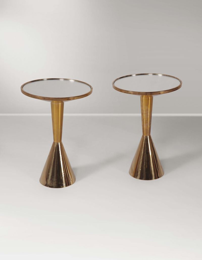 Coppia di tavolini da appoggio  - Asta Design - III - Cambi Casa d'Aste